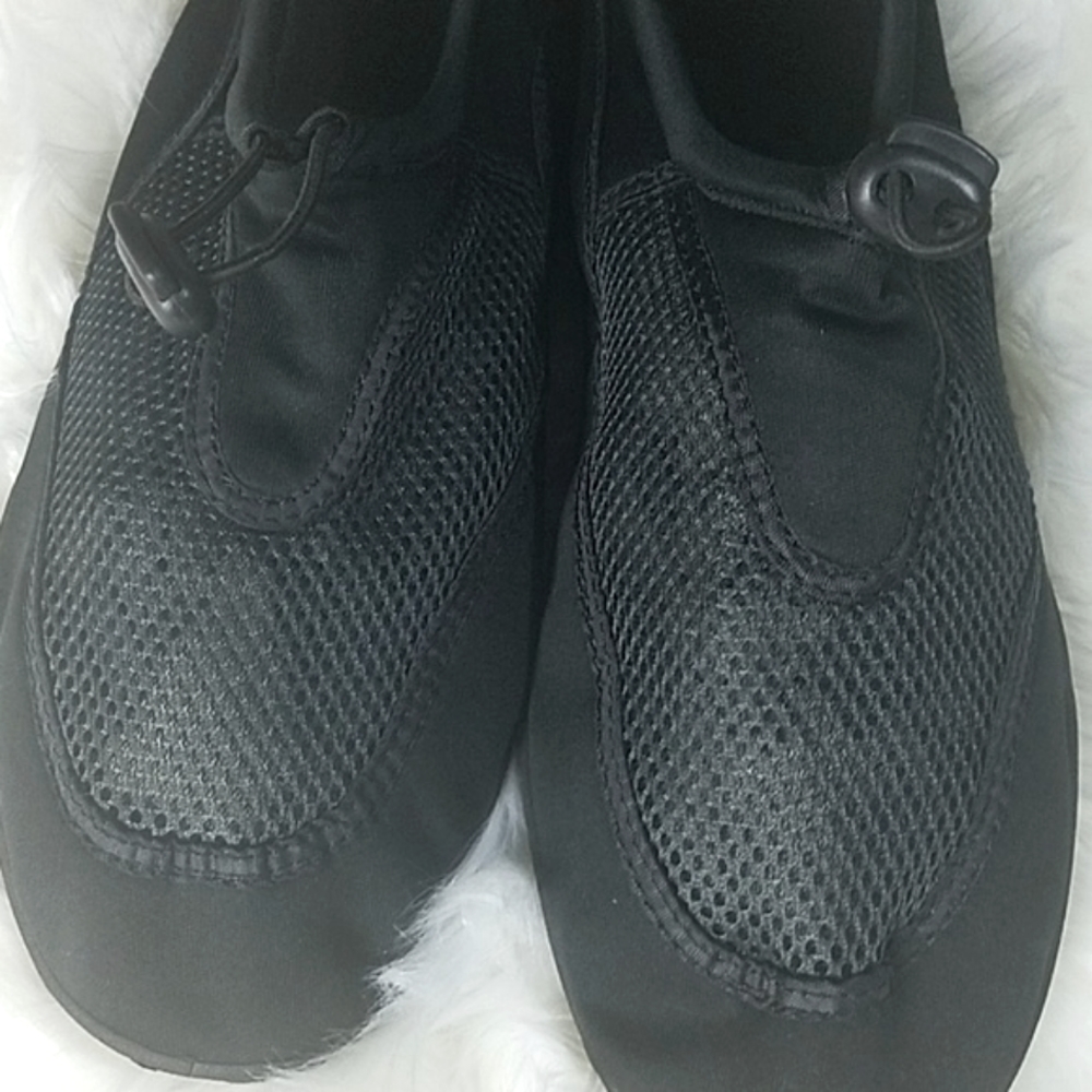 Fashion Beach shoes, Men's black bch shoes, size L - Picture 3 of 7